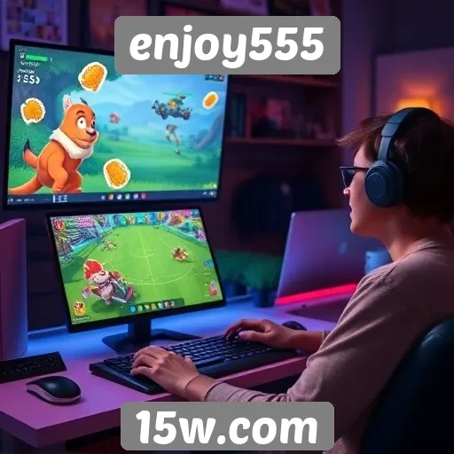 Enjoy555 e a experiência do usuário em jogos online